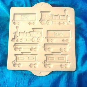 Vintage Train Cookie Mold / Pampered Chef / 1998 Family Heritage